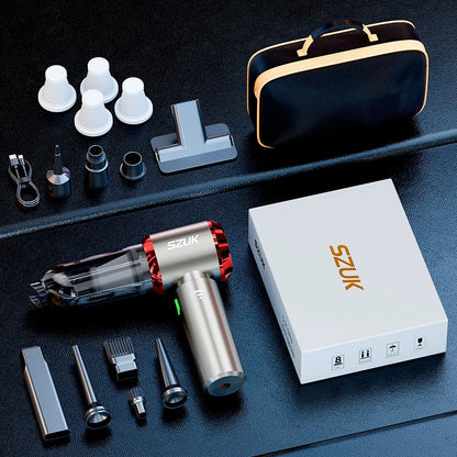 SZUK New Mini Car Vacuum Cleaner Wireless Vacuum