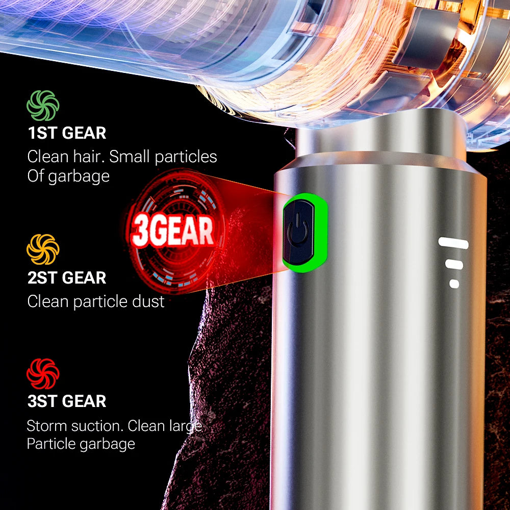 SZUK New Mini Car Vacuum Cleaner Wireless Vacuum