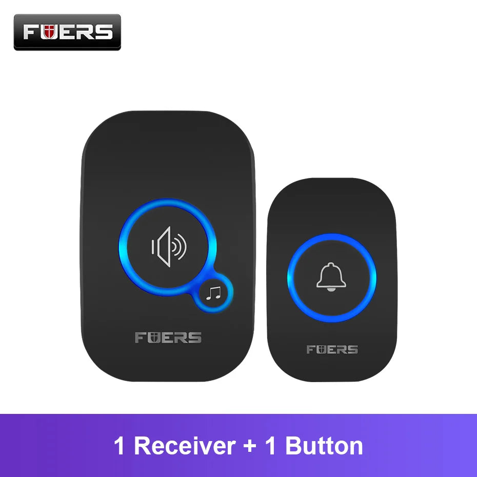 Fuers Wireless Doorbell Home Welcome Smart Door