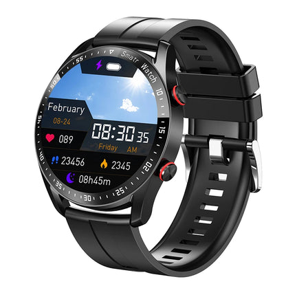 ECG+PPG Bluetooth Call Smart Watch Men Laser Health