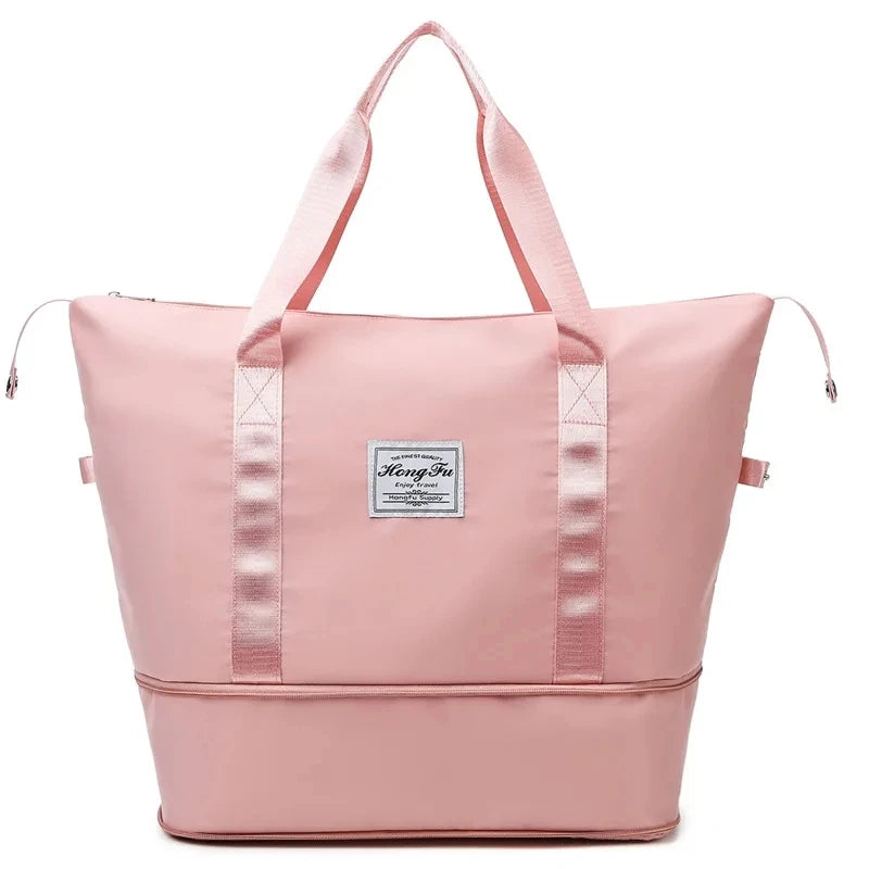 Foldable Travel Bag Stretchable Large Capacity Gym