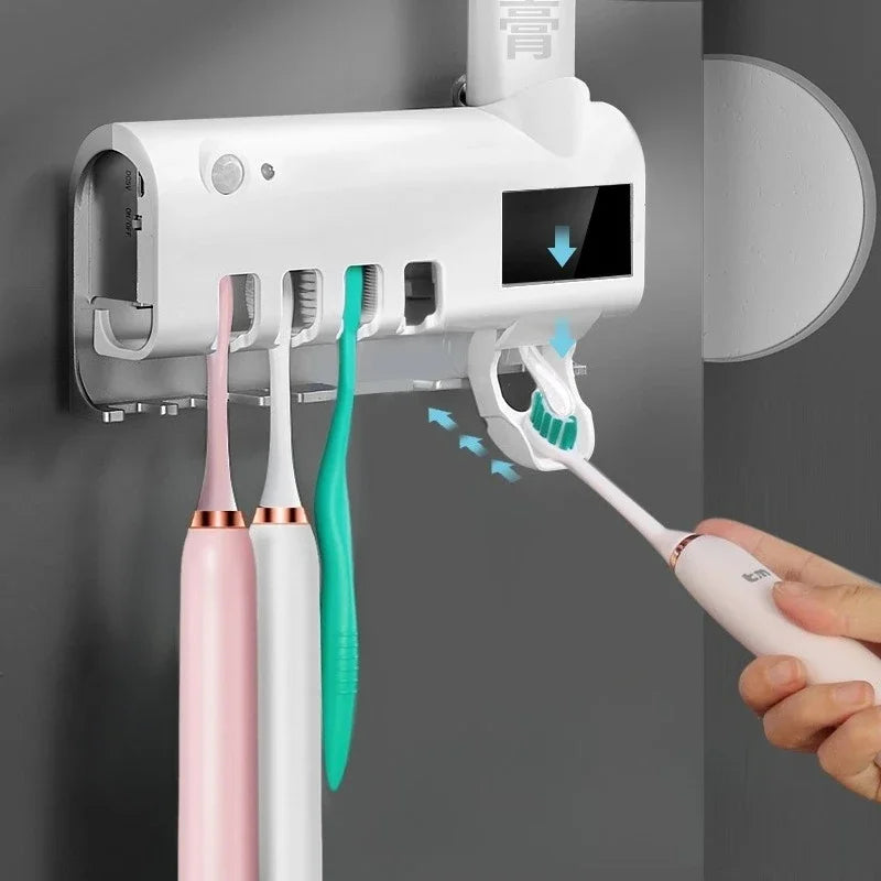 Portable Rechargeable Wall-Mounted Toothbrush