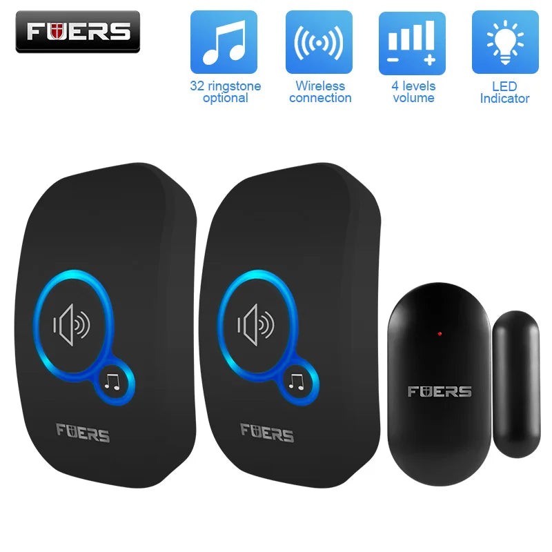 Fuers Wireless Doorbell Home Welcome Smart Door