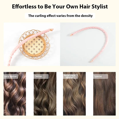 Heatless Curling Rod Headband Soft Hair Curlers