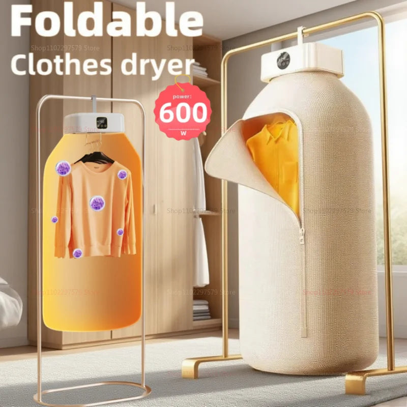 Mini Portable Dryer Foldable Electric Dryer Apartment