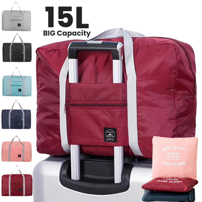 Foldable Travel Duffel Bag for Airlines Carry on Bag