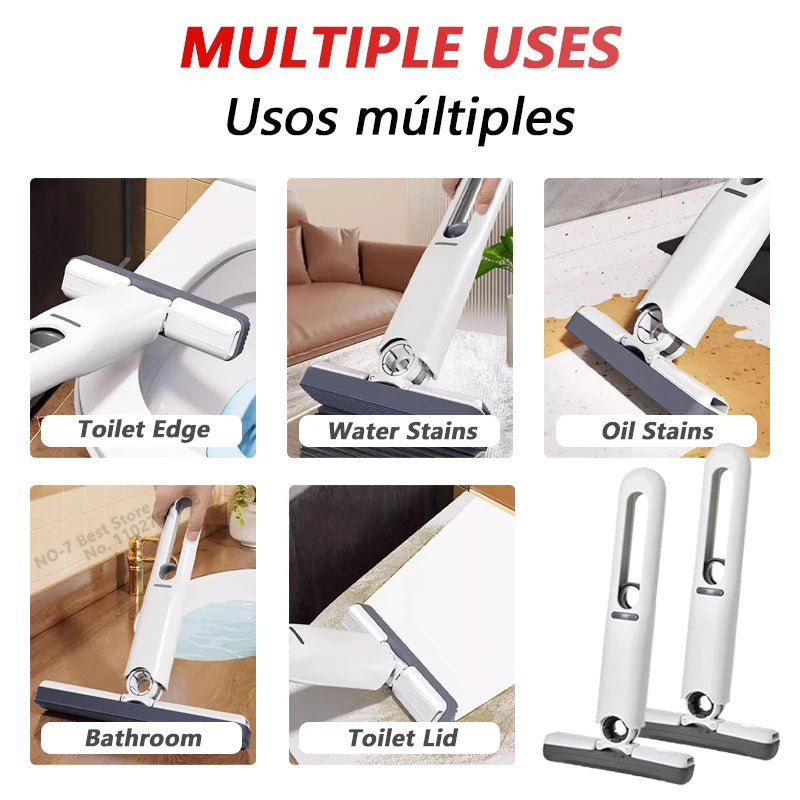 Mini Mop Powerful Squeeze Mini Mop Folding