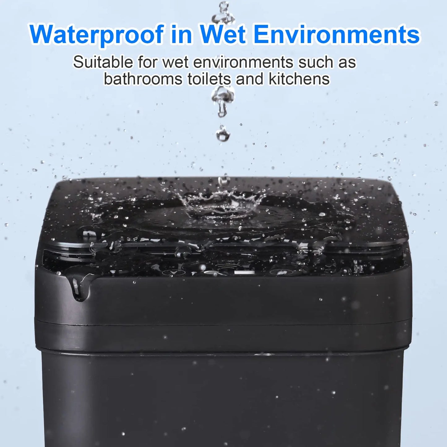 Bathroom Touchless Trash Motion Sensor-Activated