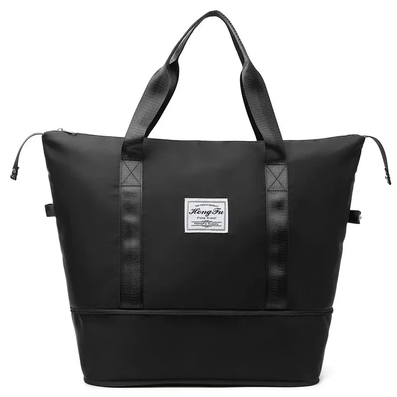 Foldable Travel Bag Stretchable Large Capacity Gym