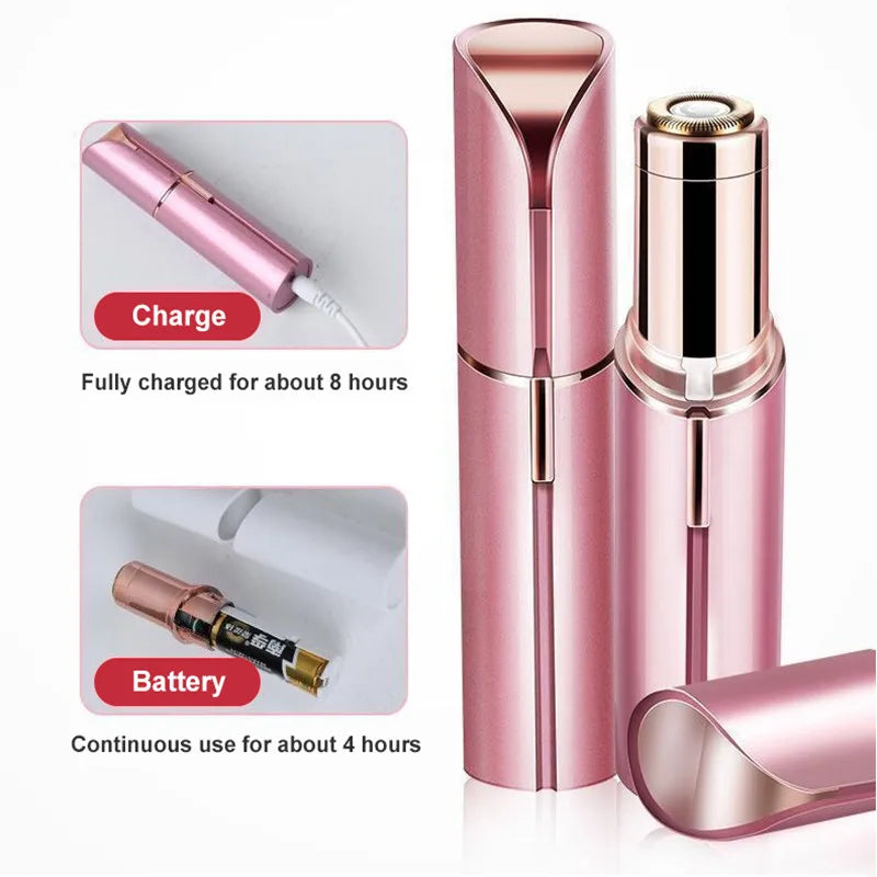 Electric Eyebrow Trimmer Mini Eye Brow Epilator Facial