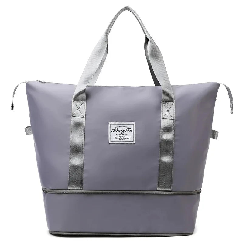 Foldable Travel Bag Stretchable Large Capacity Gym