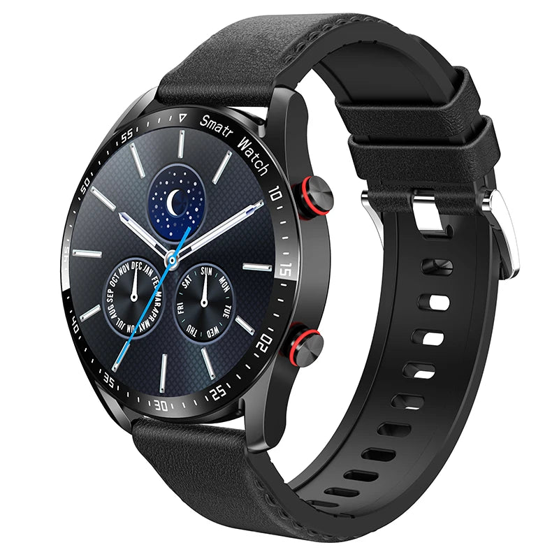 ECG+PPG Bluetooth Call Smart Watch Men Laser Health