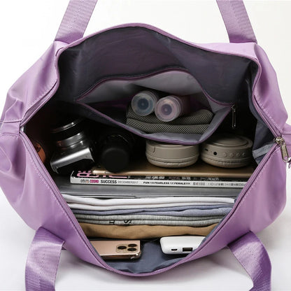 Foldable Travel Bag Stretchable Large Capacity Gym