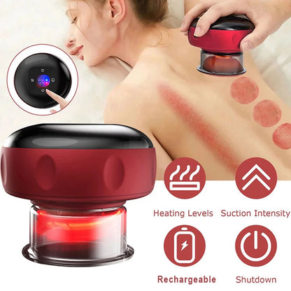 Body Scraping Massage Smart Electric Vacuum Cupping