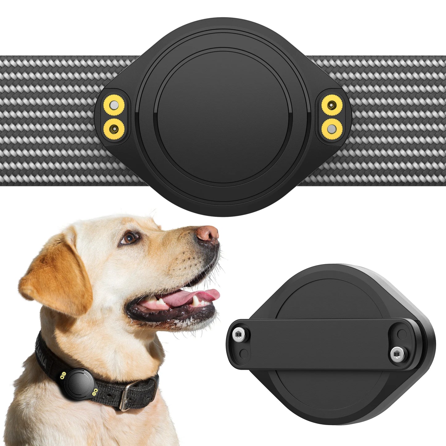 For Apple Air Tag Dog Collar Holder Waterproof Protective