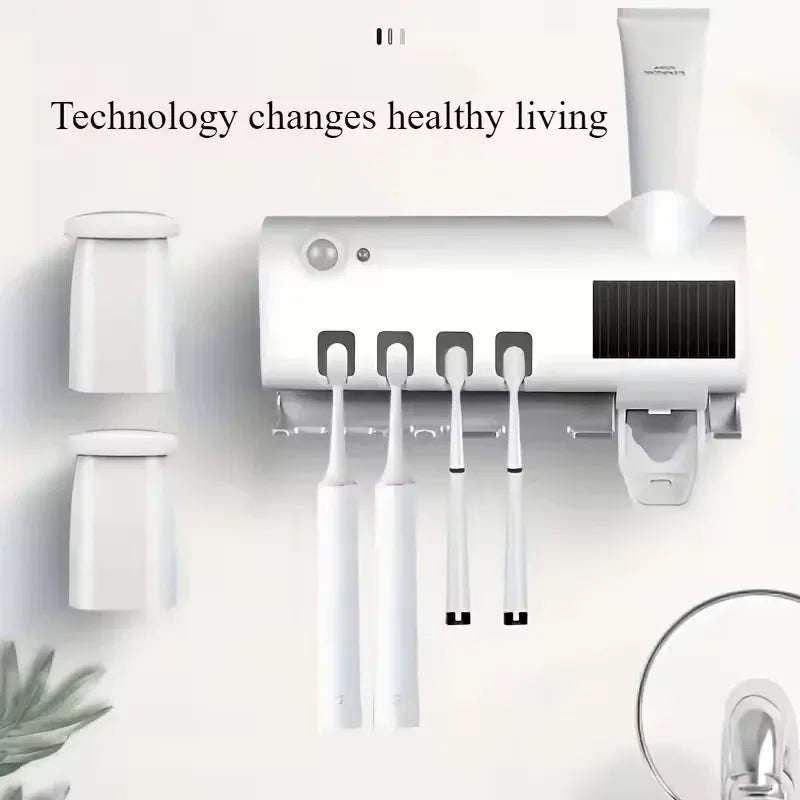 Portable Rechargeable Wall-Mounted Toothbrush