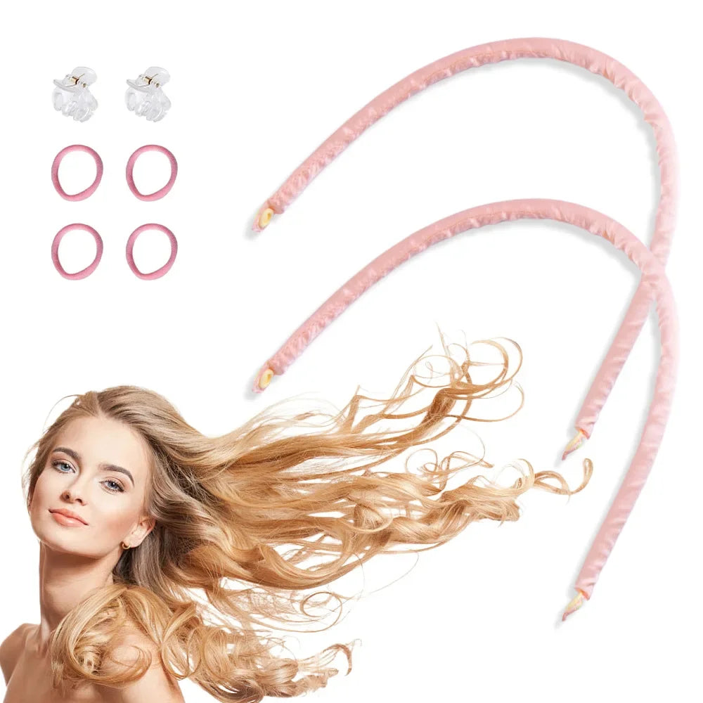 Heatless Curling Rod Headband Soft Hair Curlers