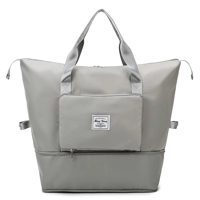 Foldable Travel Bag Stretchable Large Capacity Gym